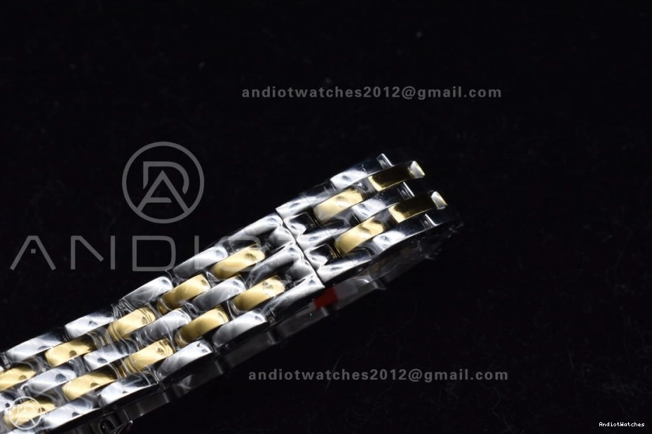 YG on 1002 Quartz SS Bracelet Edition 22mm BVF White Dial Ronda YG 1:1 SS Panthère UrbanChic Best 0316
